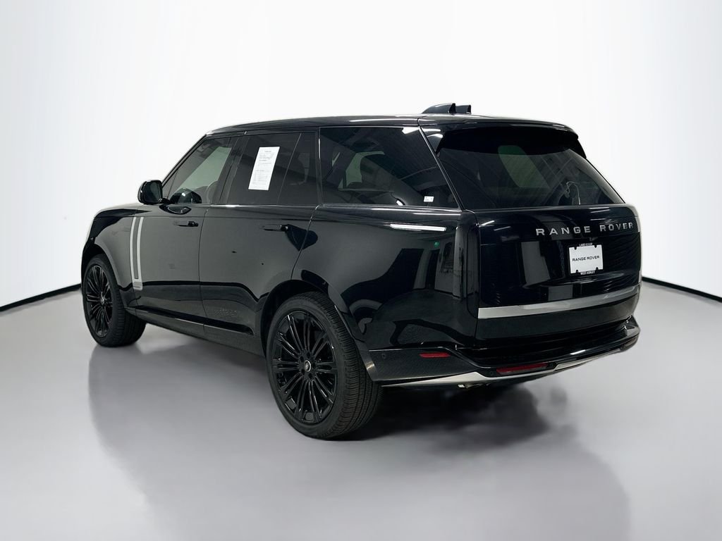 Used 2025 Santorini Black Metallic Land Rover Autobiography image 3