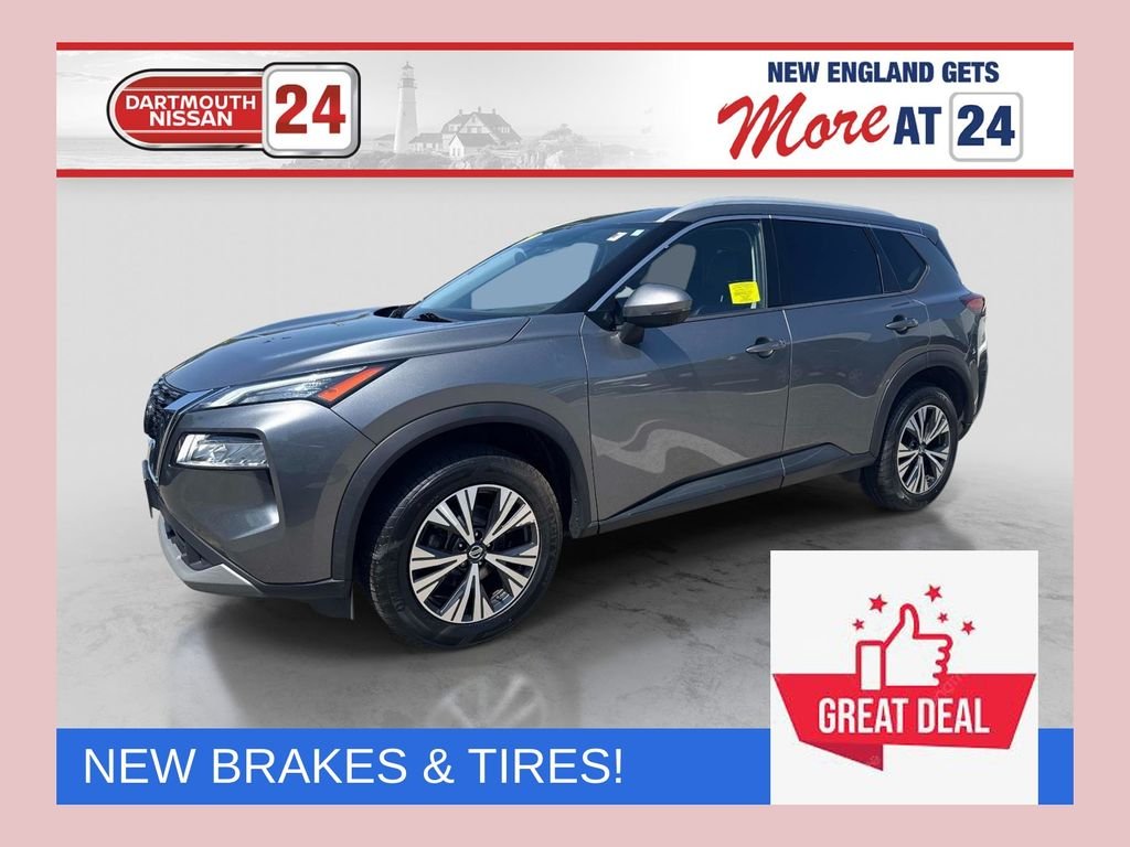 Used 2021 Gray Nissan SV image 1