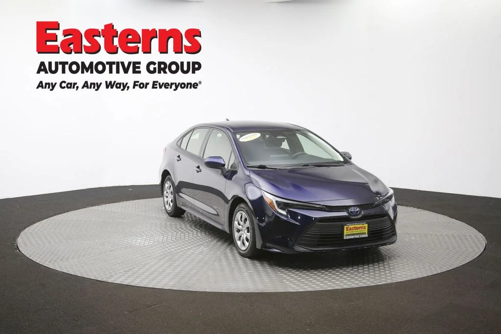 Used 2023 Blue Toyota LE image 45