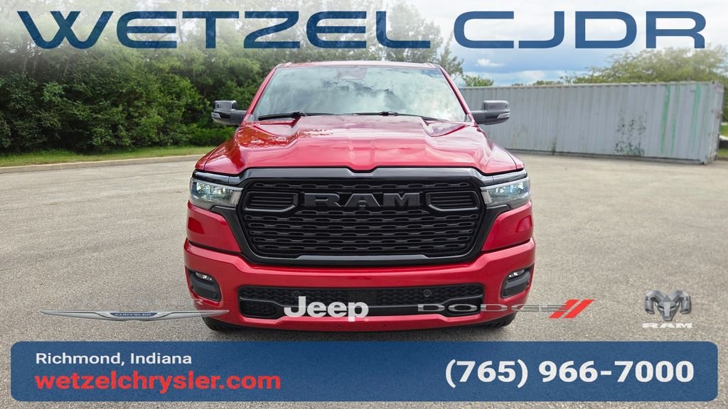 New 2026 Molten Red Pearlcoat RAM Big Horn/Lone Star image 2