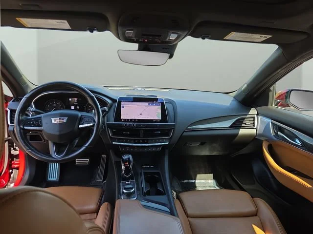 Used 2020 RED OBSESSION TINTCOAT Cadillac Sport image 2