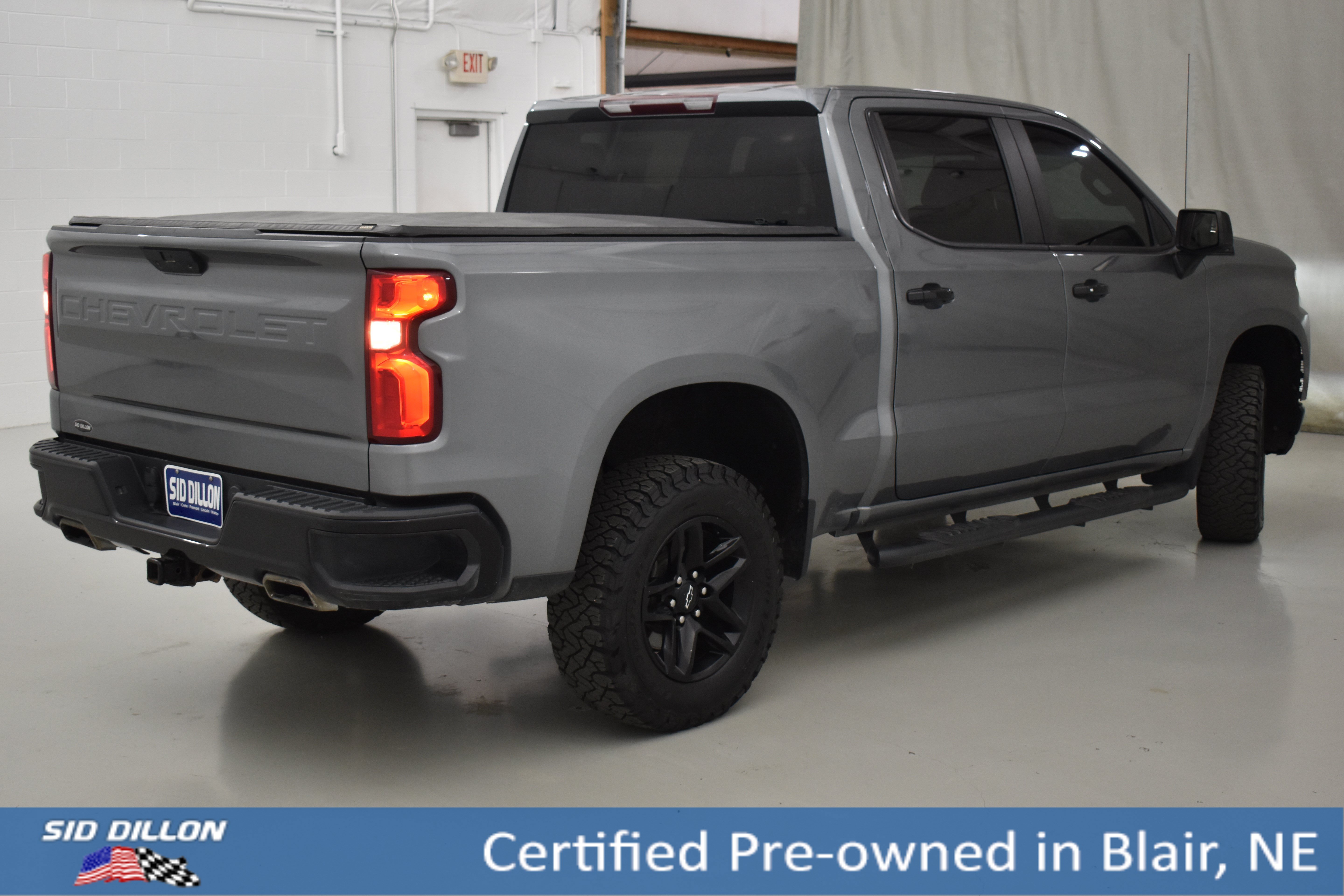 Used 2021 Satin Steel Metallic Chevrolet LT Trail Boss image 12