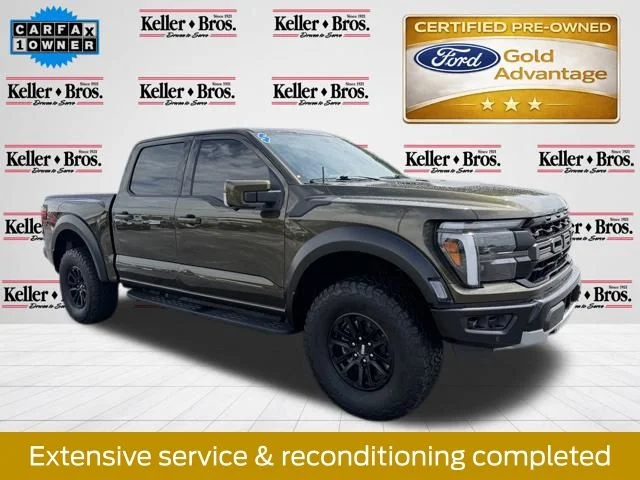 Certified Used 2024 Green Ford Raptor image 1