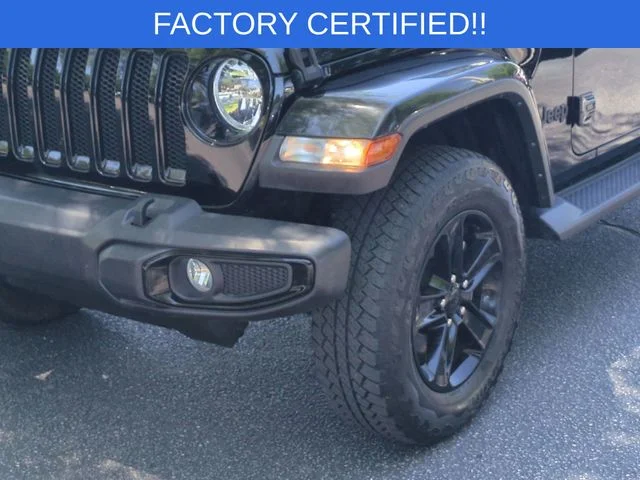 Used 2022 Black Jeep Unlimited Sahara Altitude image 9