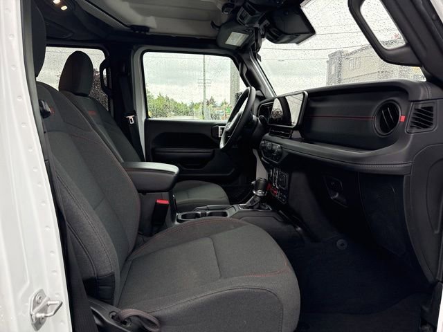 Used 2025 Bright White Clearcoat Jeep Rubicon image 11