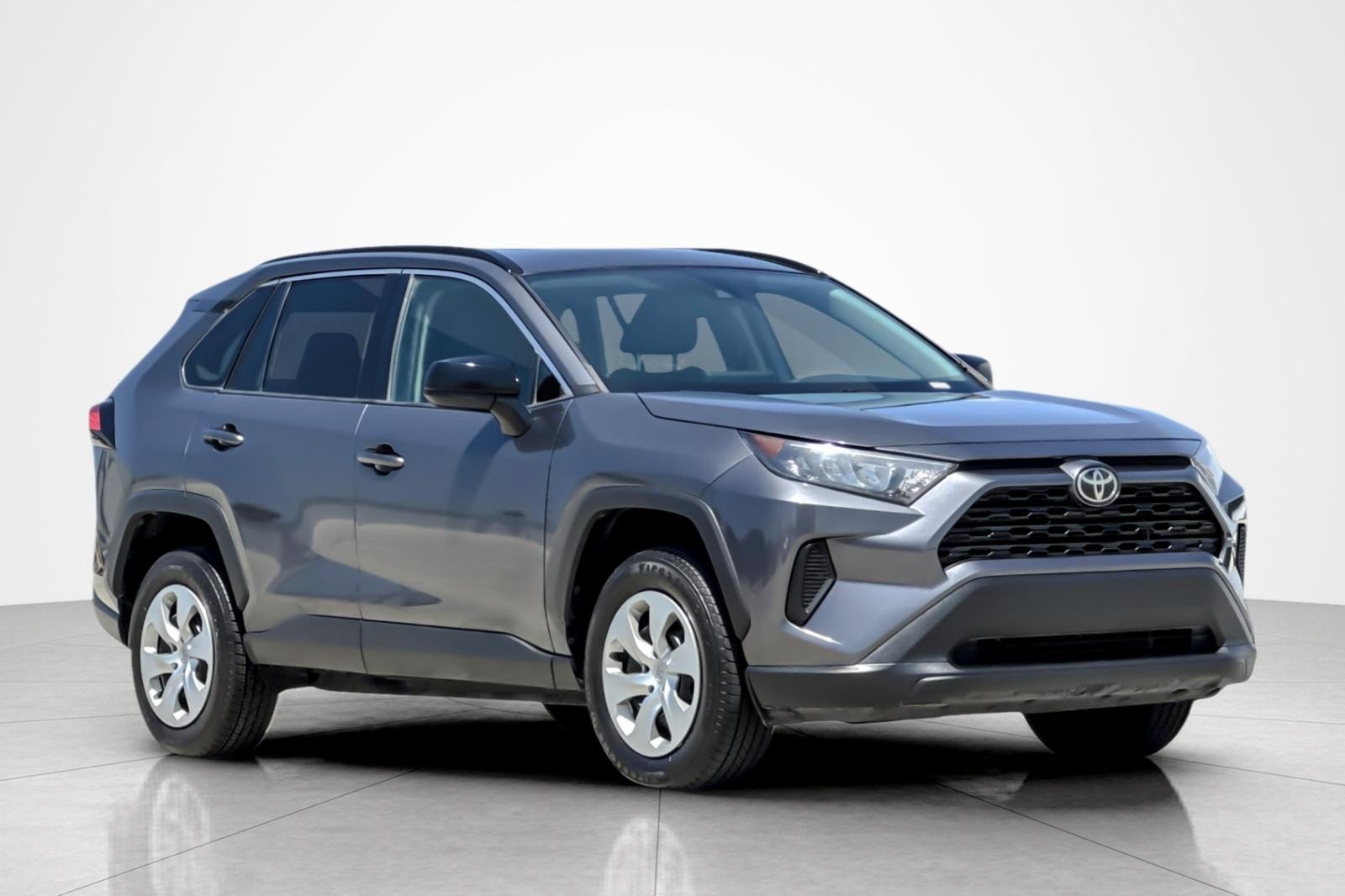 Used 2021 MAGNETIC GRAY Toyota LE image 7