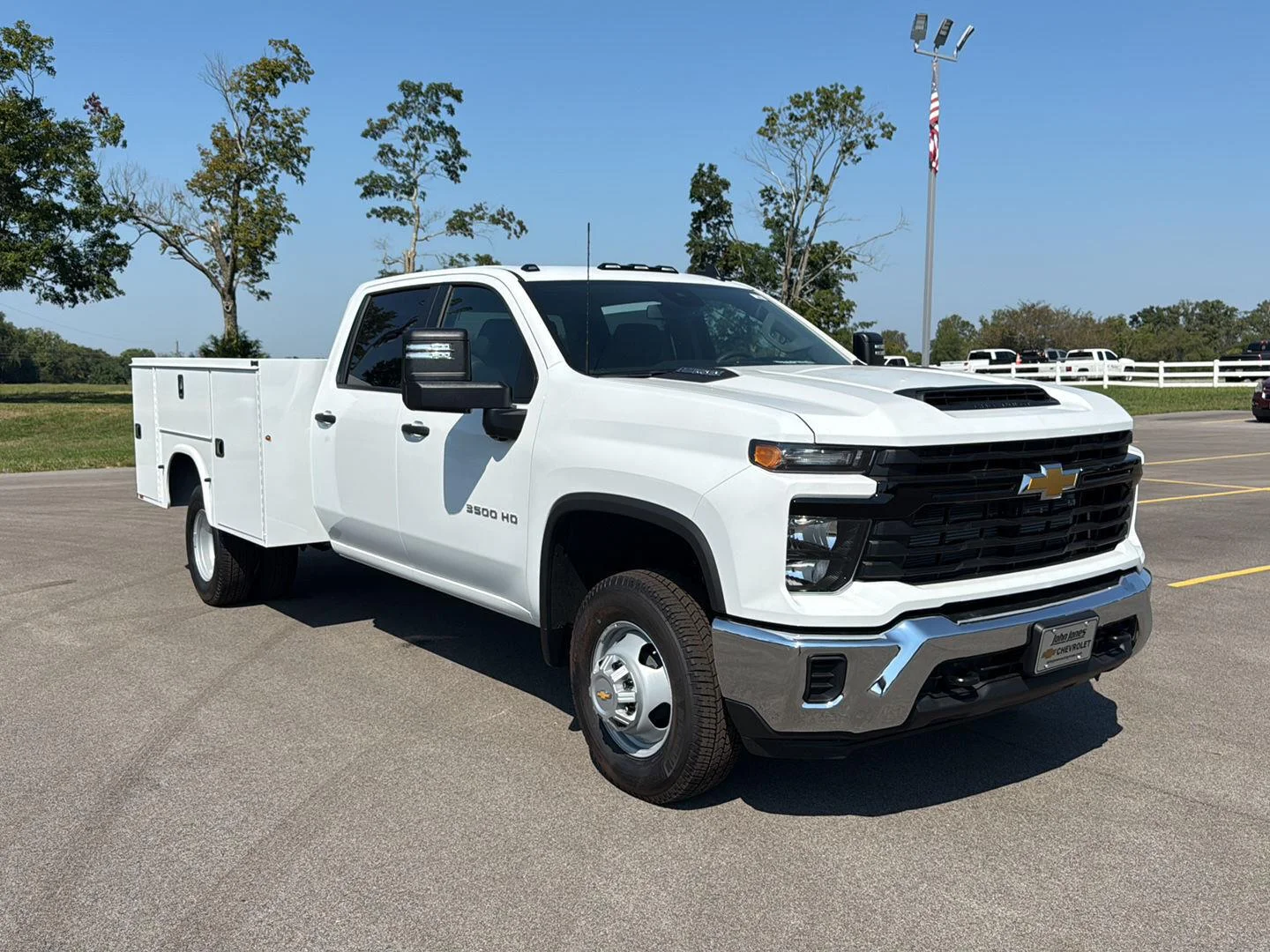 New 2026 Summit White Chevrolet Work Truck image 2