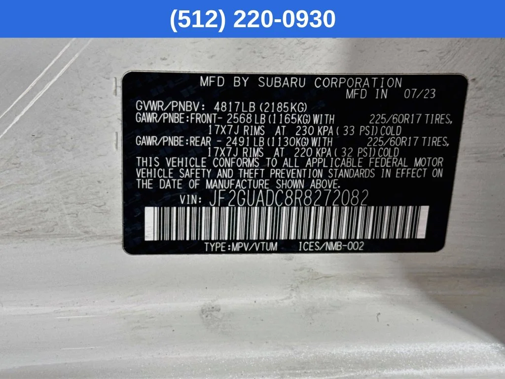 Certified Used 2024 White Subaru Premium image 41