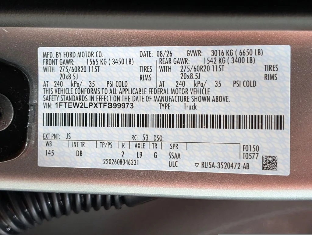New 2026 Iconic Silver Metallic Ford STX® image 25