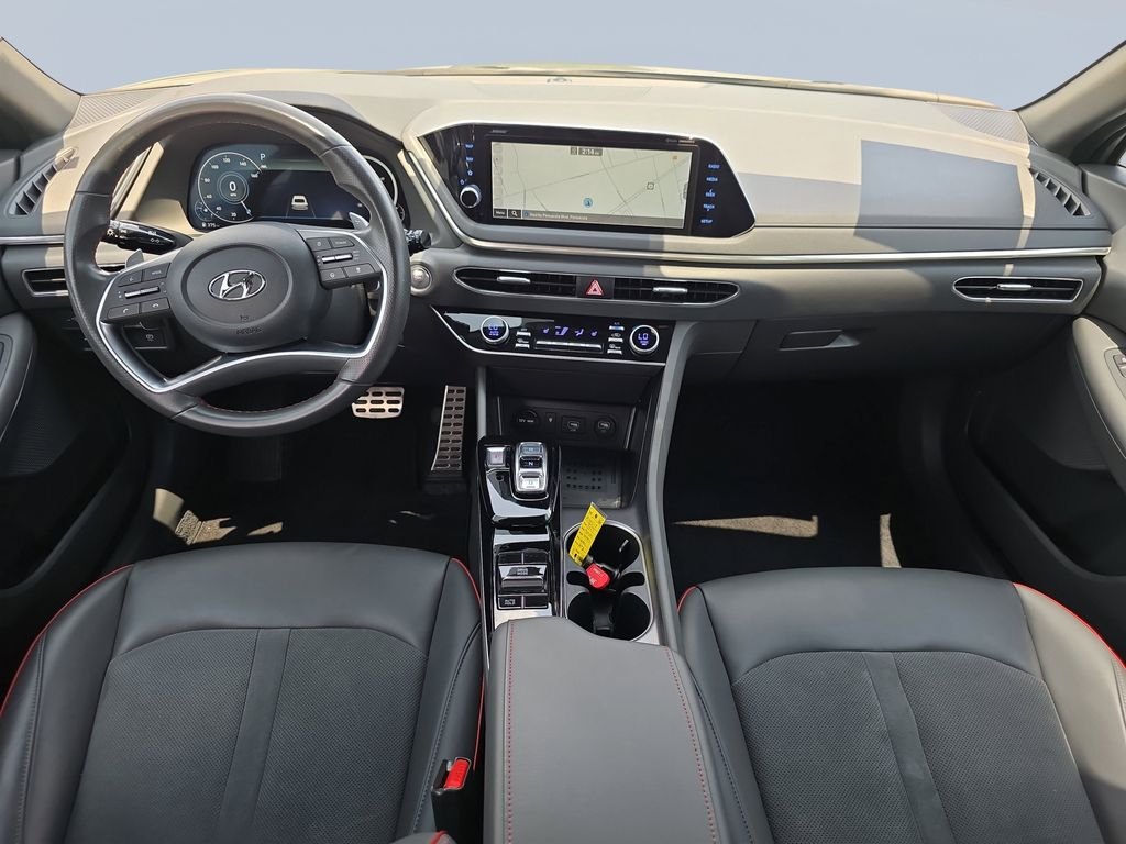 Used 2022 Hampton Gray Hyundai SEL Plus image 12