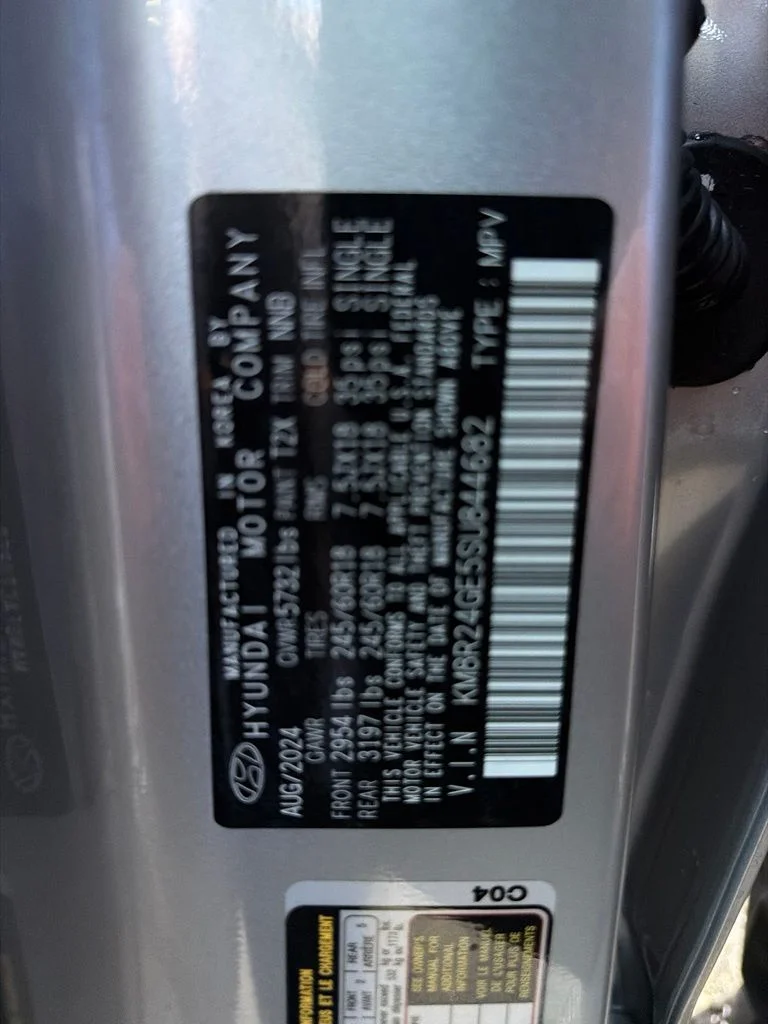 Used 2025 Typhoon Silver Hyundai SEL image 10