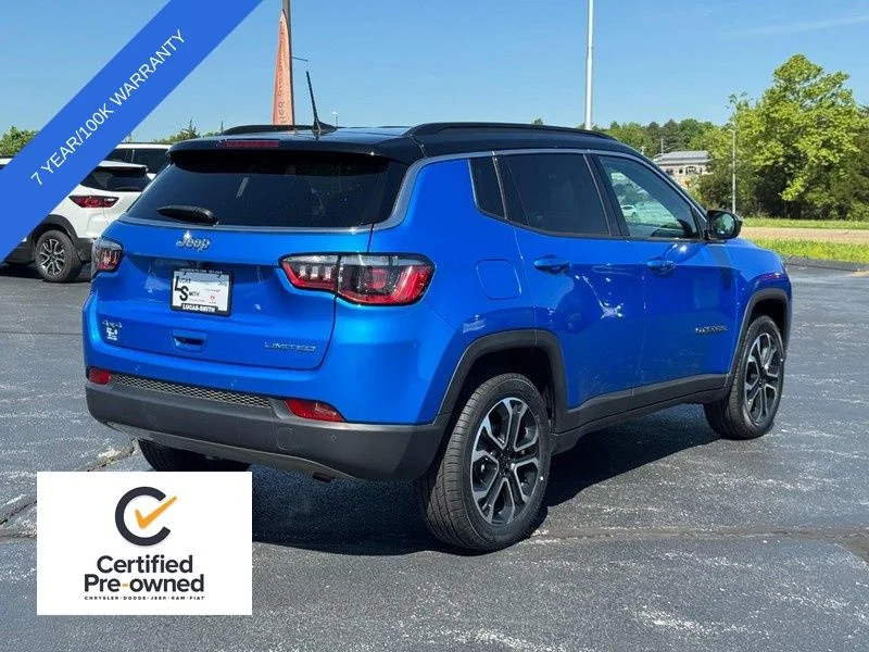Certified Used 2024 Blue Jeep Limited image 3