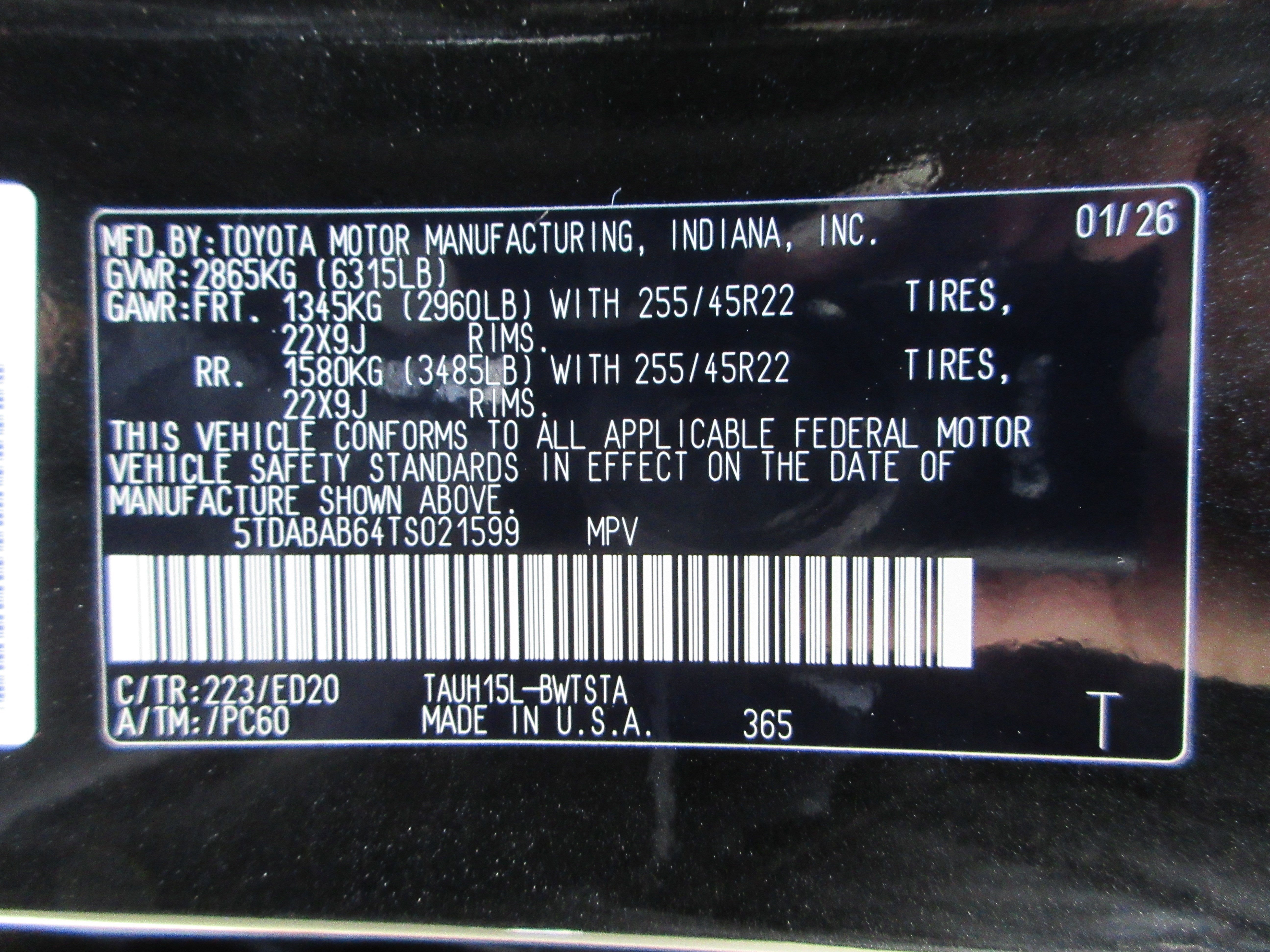 New 2026 Caviar Lexus F SPORT PERFORMANCE PREMIUM AWD image 60