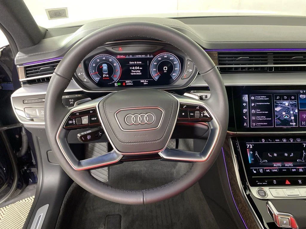 Used 2025 Blue Metallic Audi L 55 image 4