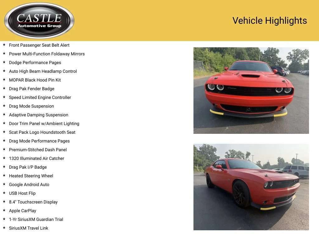Used 2020 Orange Dodge R/T Scat Pack image 13