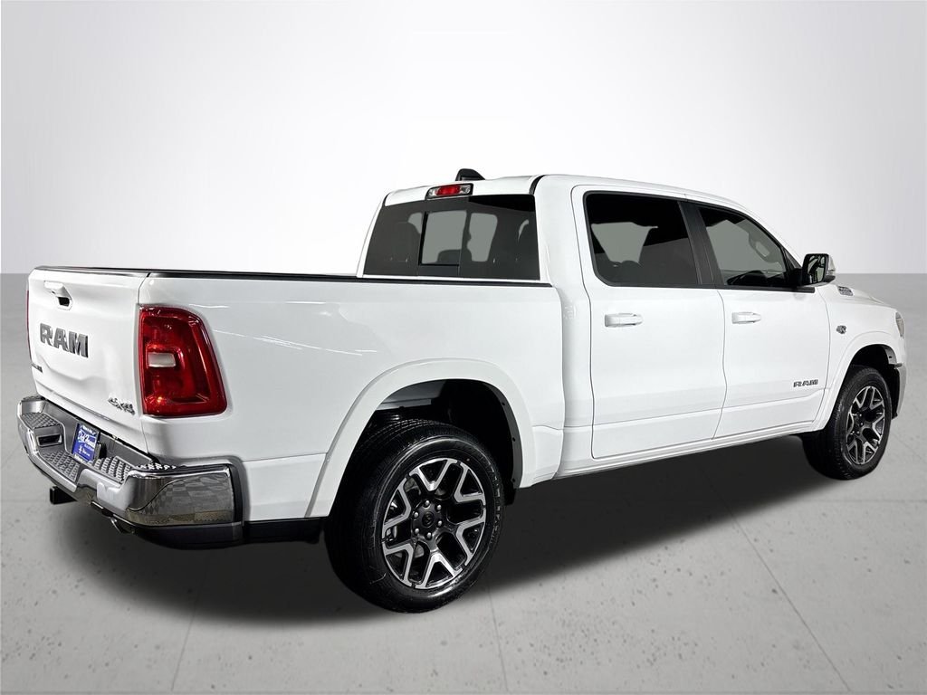 New 2026 Bright White Clear-Coat Exterior Paint RAM Laramie image 6