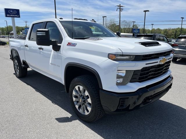 2026 Chevrolet Silverado 2500 HD Custom White at Spitzer Autoworld Chevy Buick GMC Cadillac