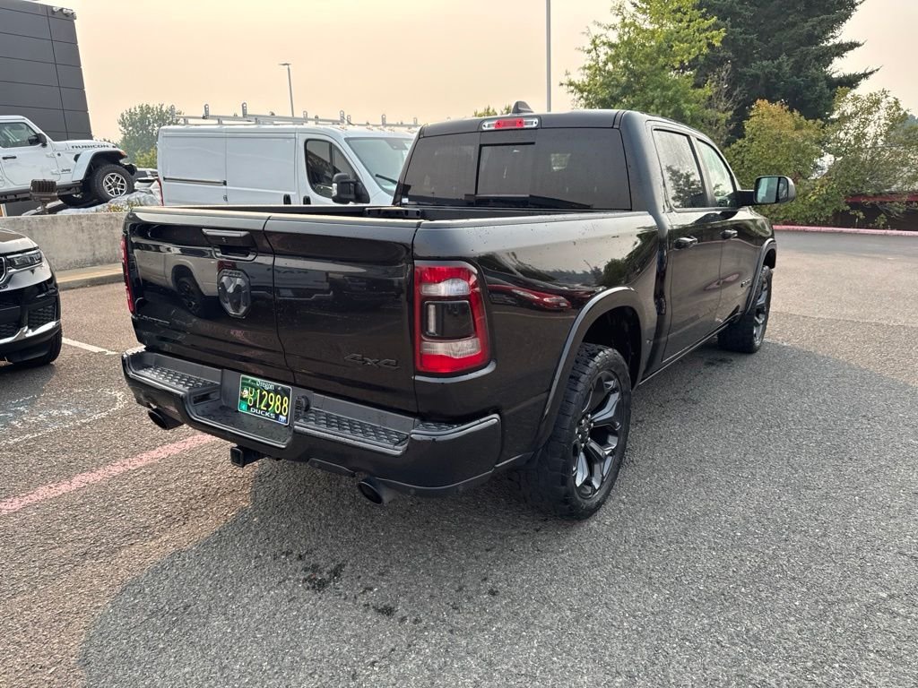 Used 2020 Diamond Black Crystal Pearlcoat Ram Limited image 9
