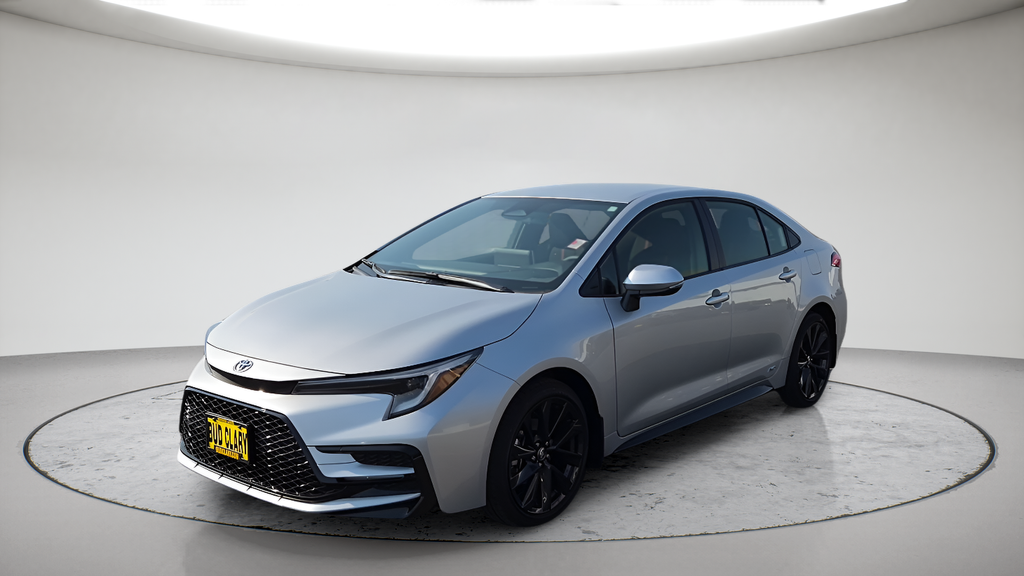 New 2026 Classic Silver Metallic Toyota Hybrid SE image 17