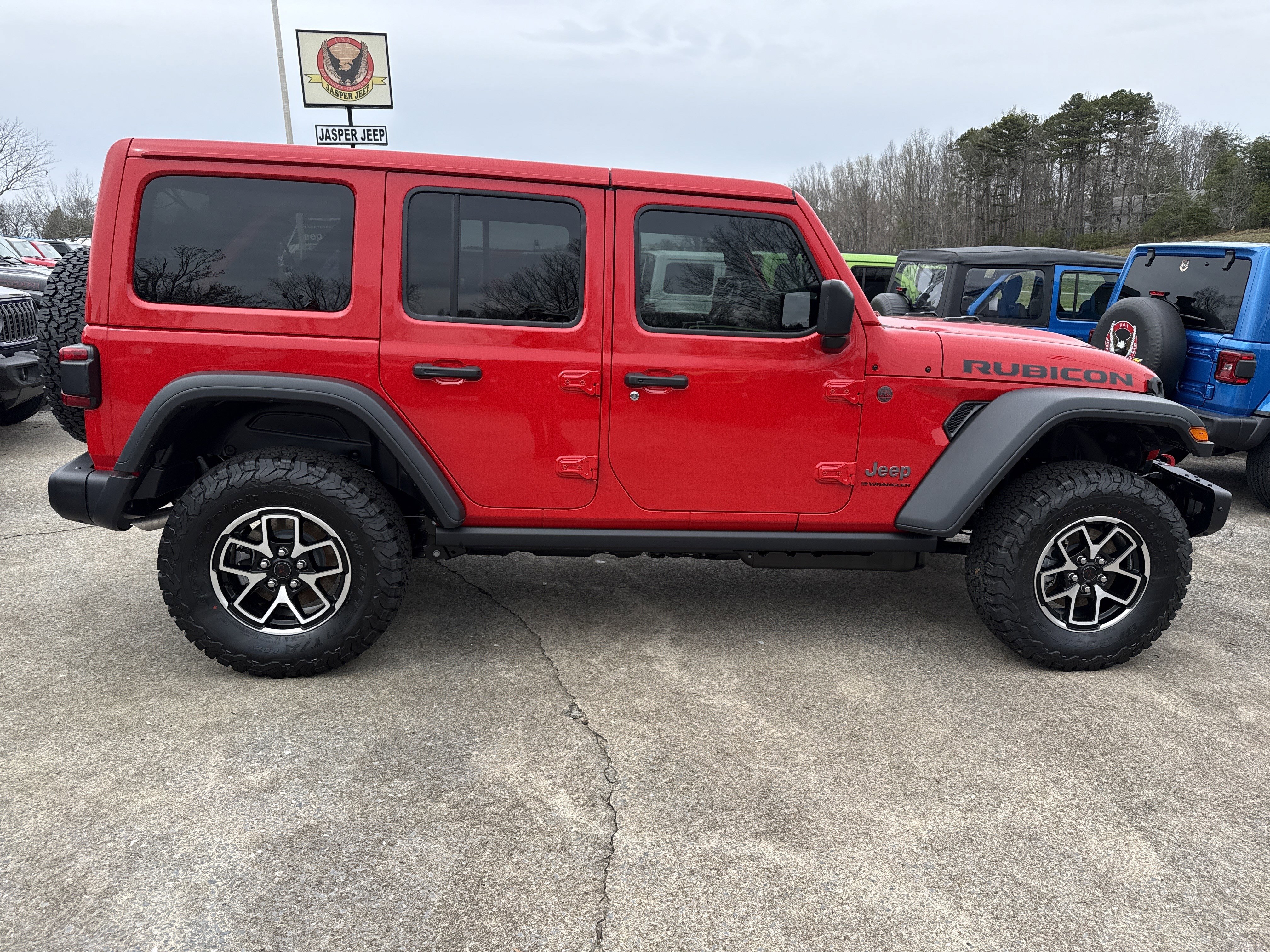 New 2026 Firecracker Red Clearcoat Jeep Rubicon image 8