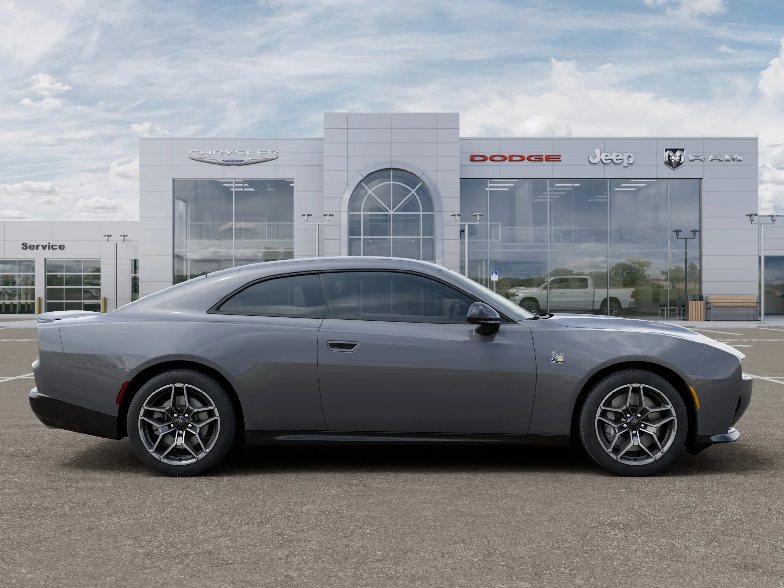 New 2026 Destroyer Gray Exterior Paint Dodge R/T Scat Pack image 49