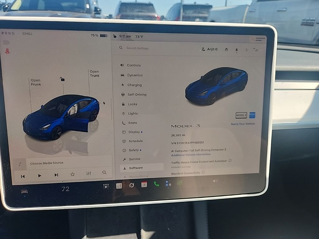 Used 2023 Blue Tesla Base image 23