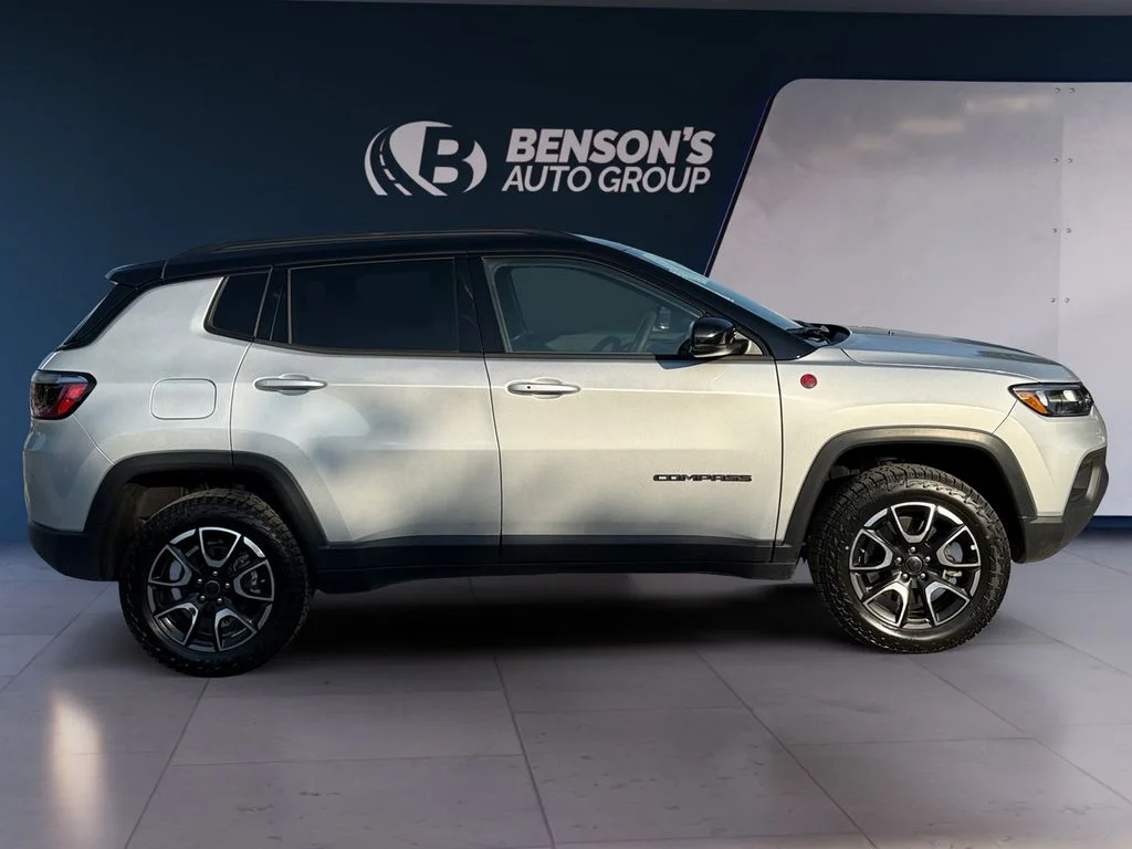 Used 2025 Silver Jeep Trailhawk image 6