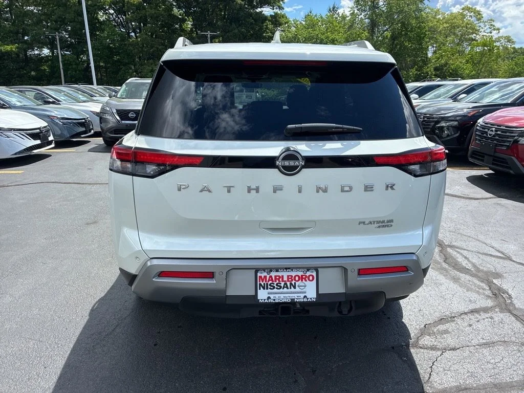 Certified Used 2024 White Nissan Platinum image 6