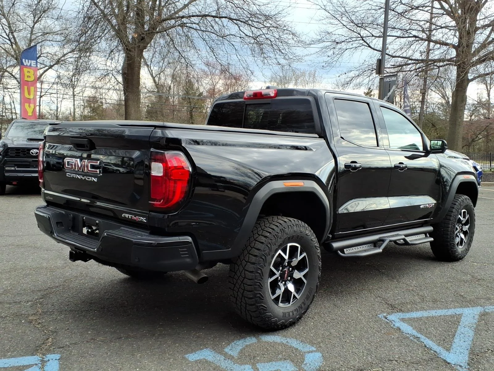 Used 2024 Onyx Black GMC AT4X image 4