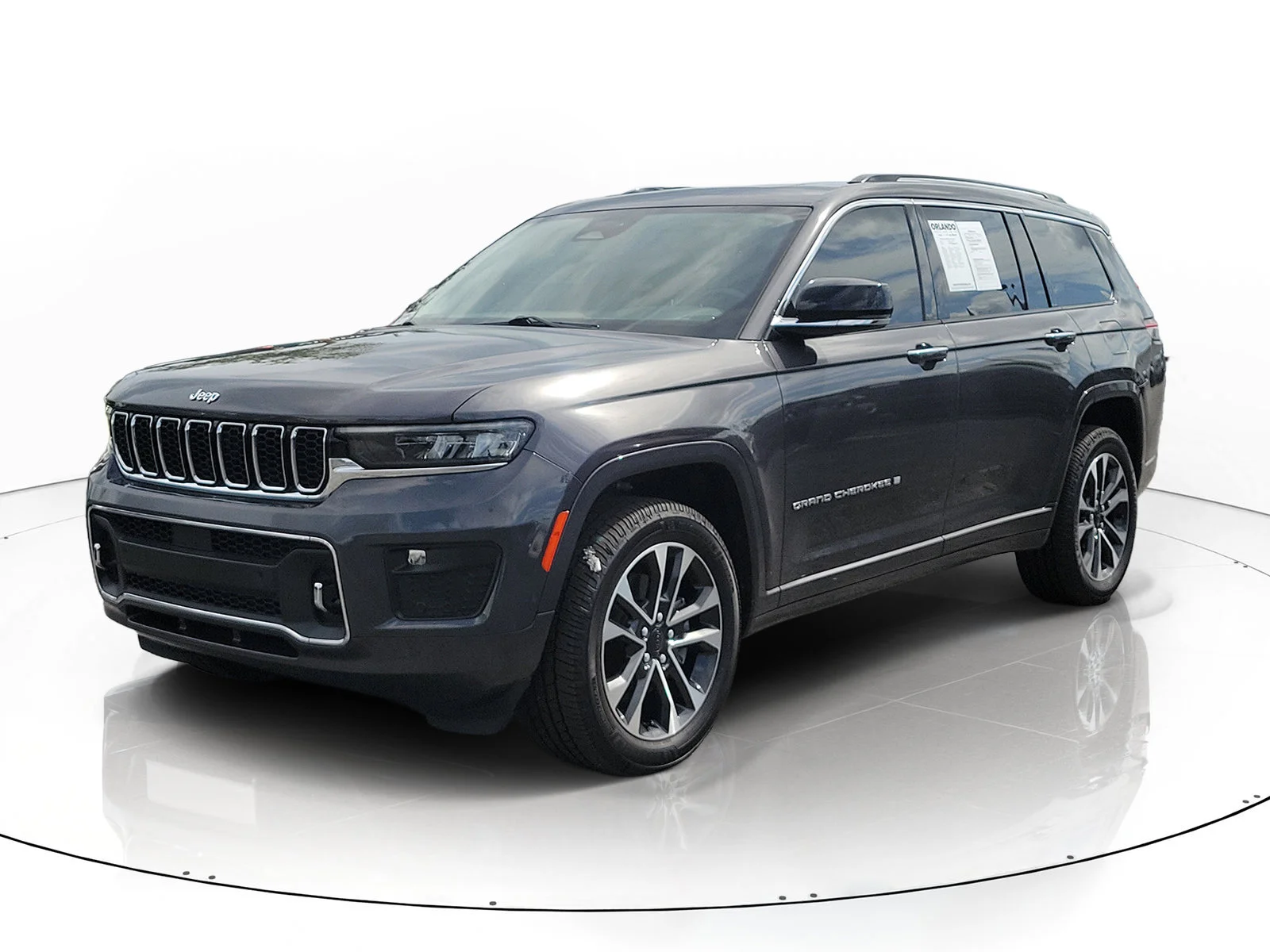 Used 2022 Baltic Gray Metallic Clearcoat Jeep Overland image 3
