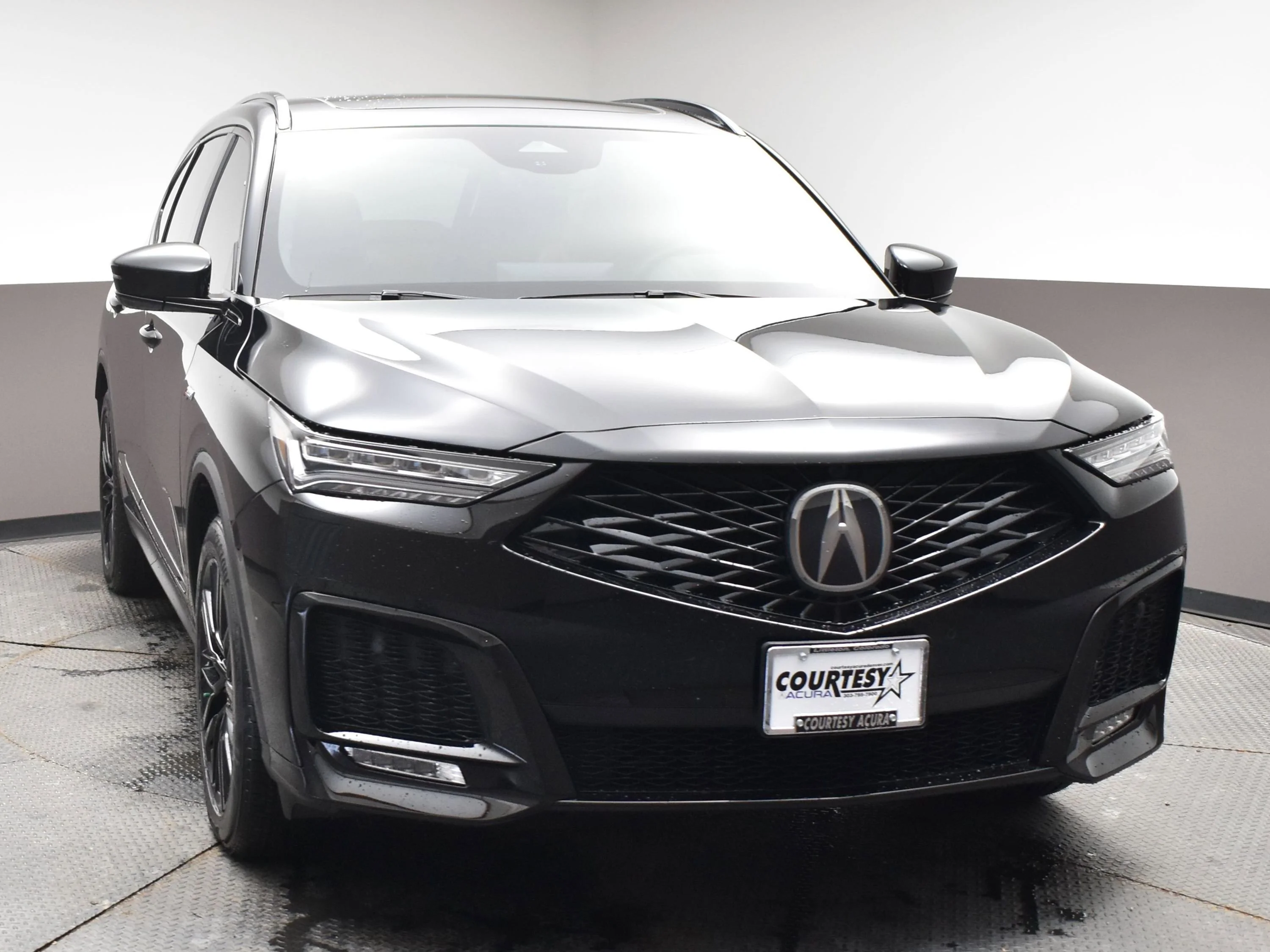 New 2026 Majestic Black Pearl Acura w/A-Spec Advance Package image 3