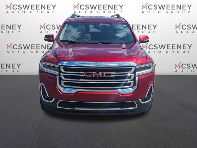 Used 2021 CAYENNE RED TINTCOAT GMC SLT image 8