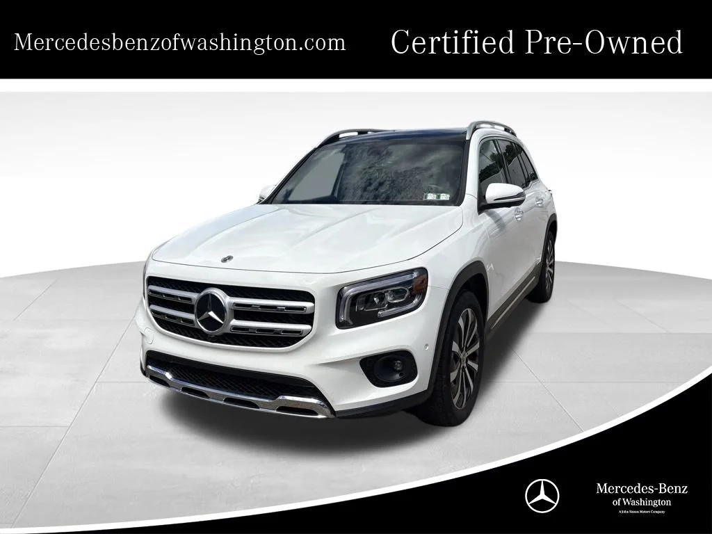 Used 2022 White Mercedes-Benz GLB 250 image 1