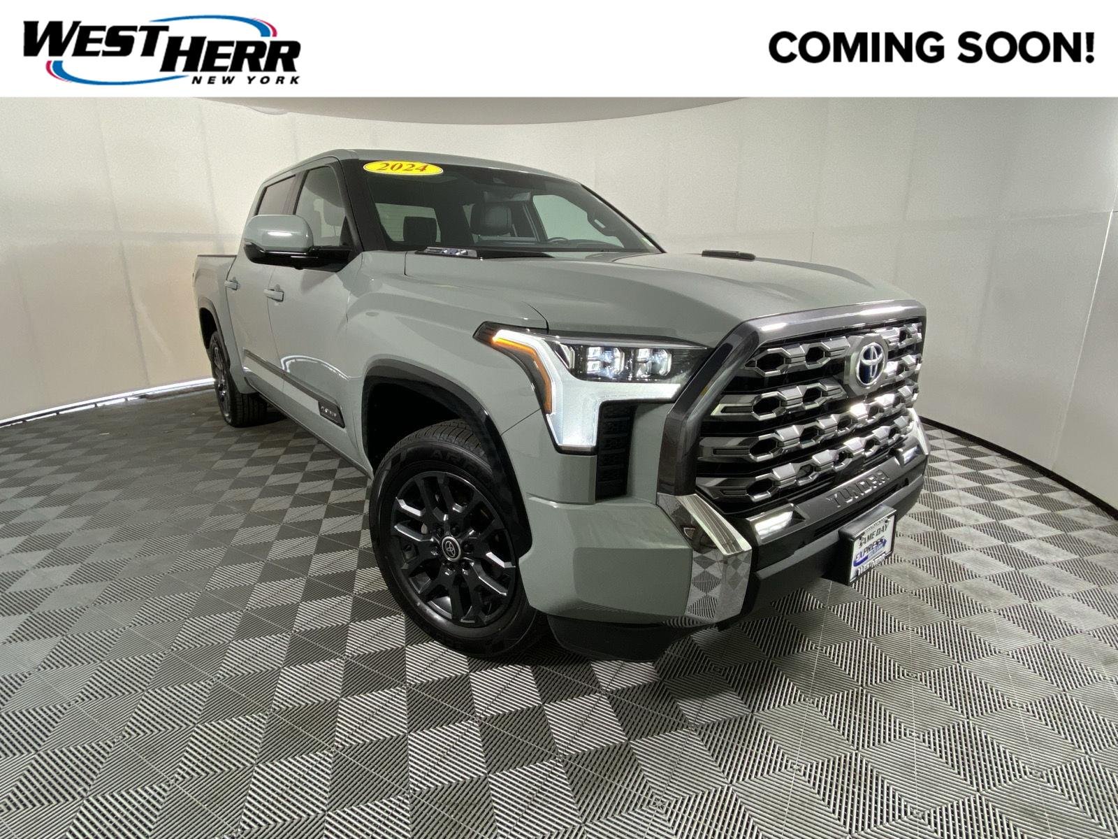 Used 2024 Lunar Rock Toyota Platinum HV image 1