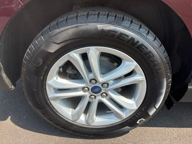 Used 2019 Burgundy Velvet Metallic Tinted Clearcoat Ford SEL image 12