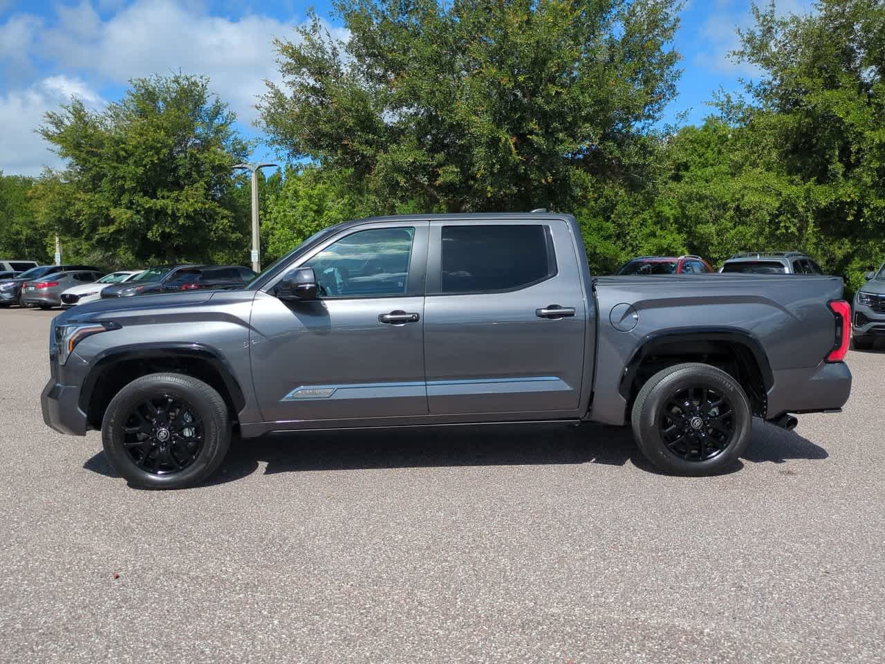 Used 2025 Magnetic Gray Metallic Toyota Platinum image 3