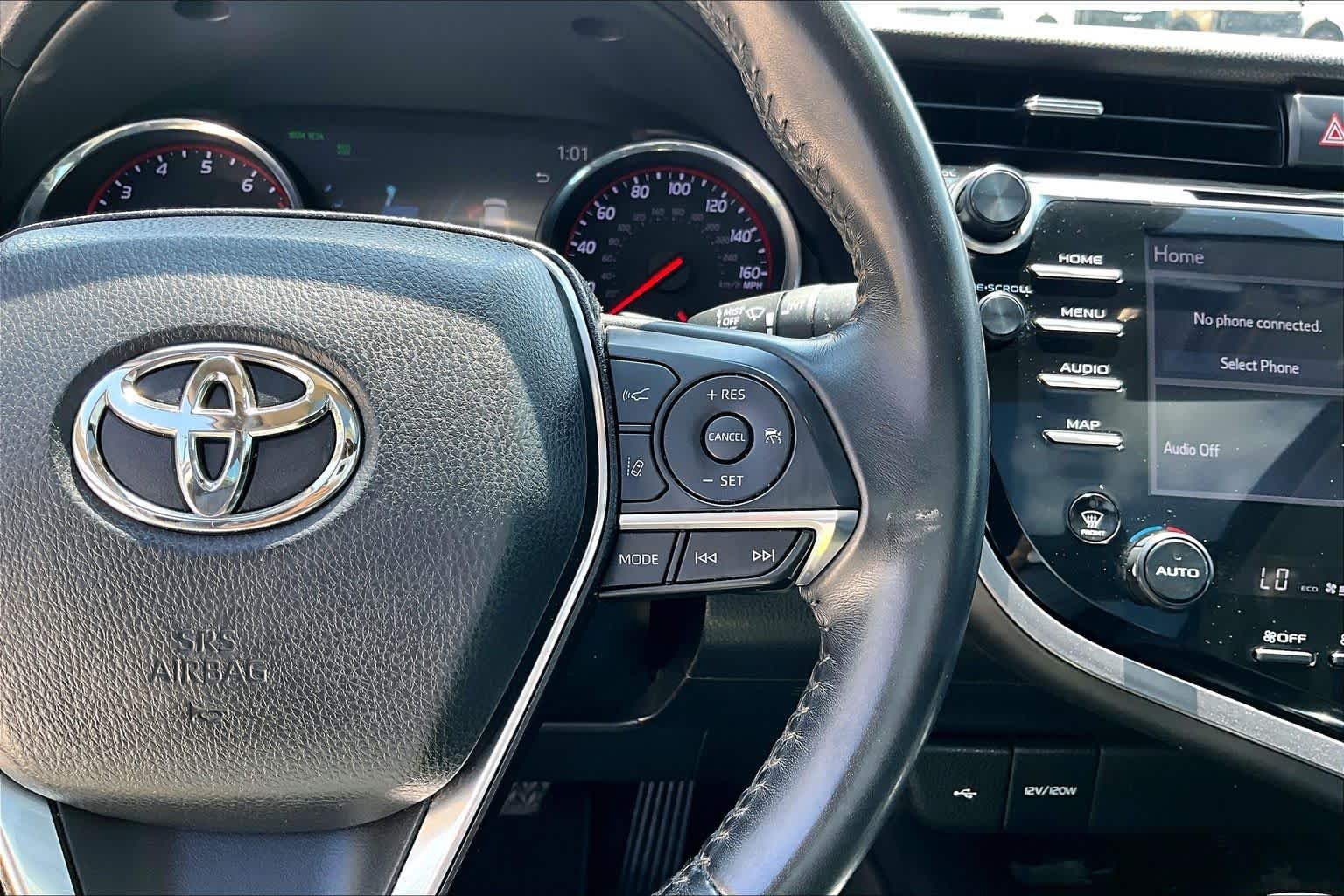 Used 2020 Celestial Silver Metallic Toyota XSE image 23