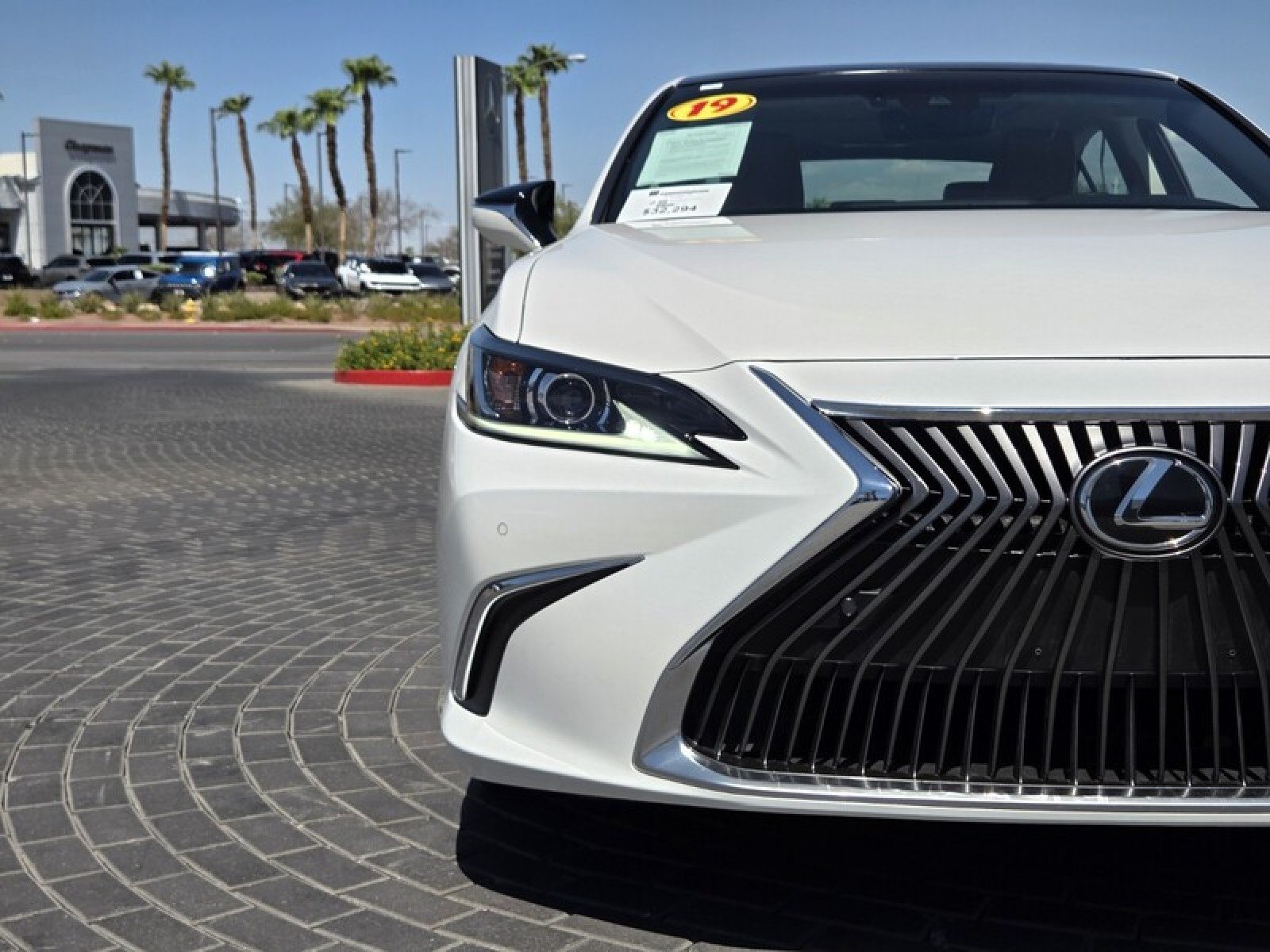 Used 2019 WHITE Lexus ES 350 image 10