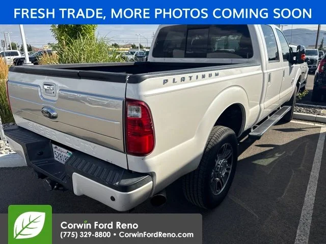 Used 2013 White Platinum Tri-Coat Metallic Ford Platinum image 5