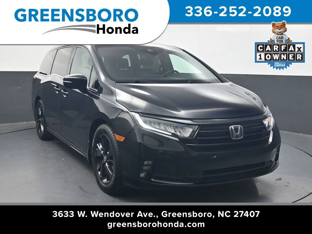 Used 2024 Crystal Black Pearl Honda Sport image 1