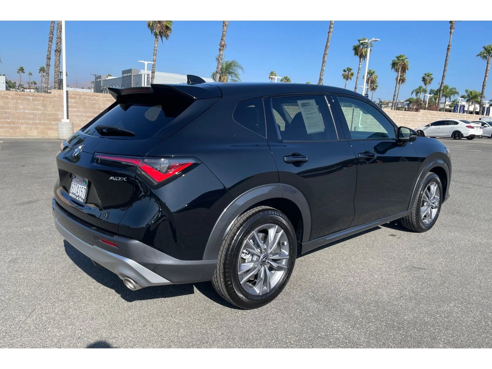 Used 2025 Crystal Black Pearl Acura Base image 5