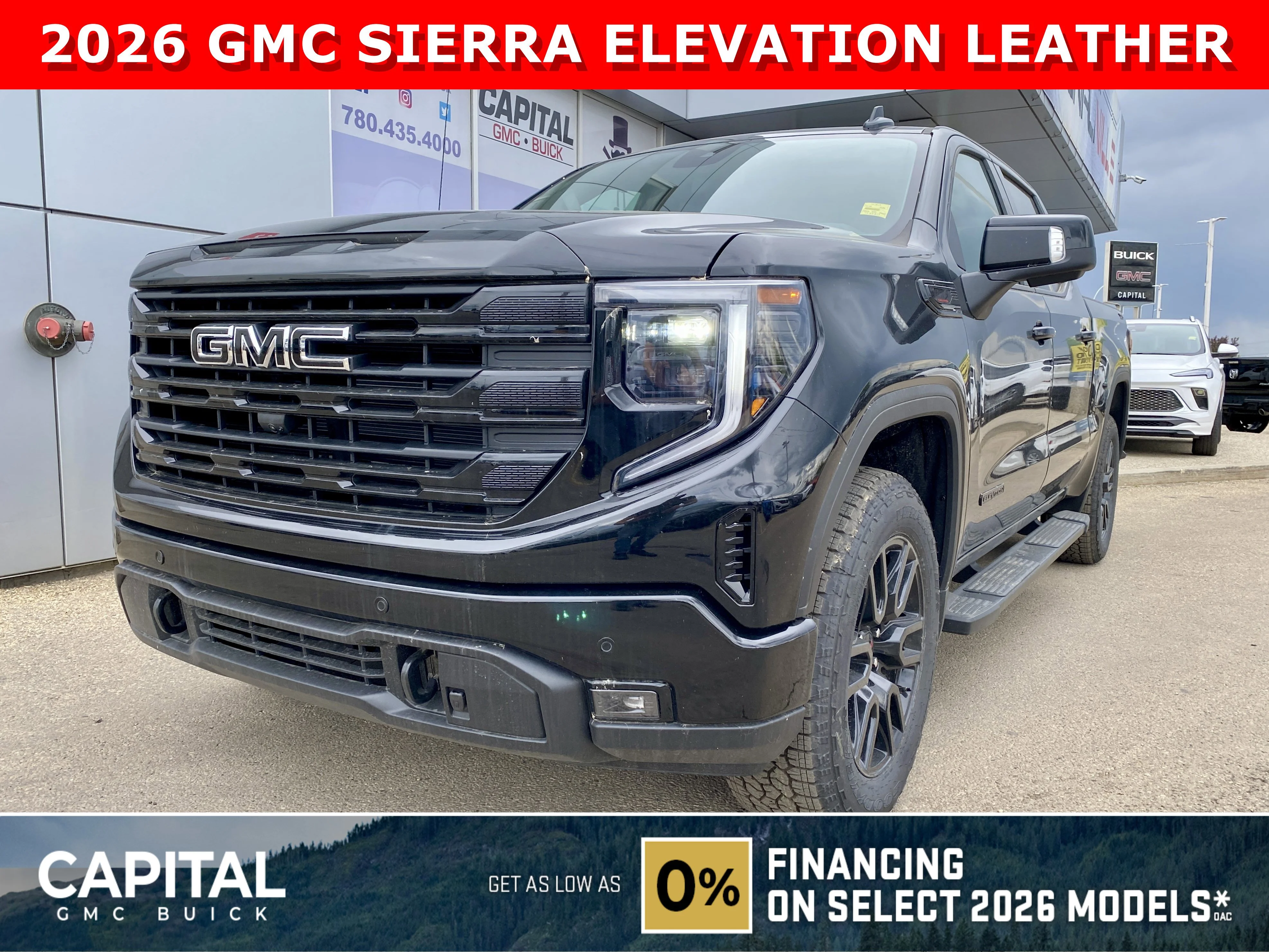 New 2026 ONYX BLACK GMC Elevation image 1