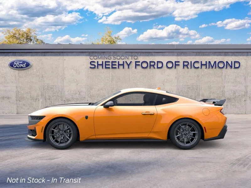 New 2026 Orange Fury Metallic Tri-coat Ford Dark Horse image 4
