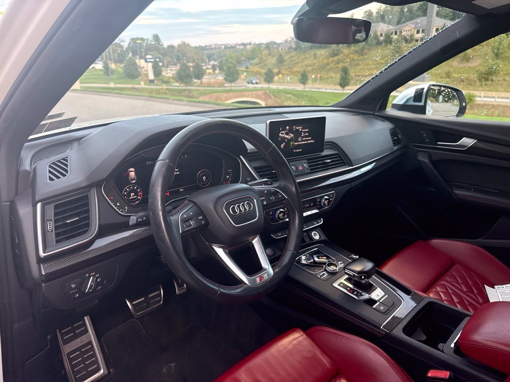 Used 2018 Ibis White Audi 3.0T Premium Plus image 8