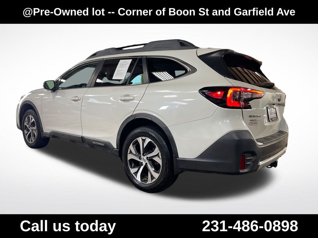 Used 2020 White Subaru Limited image 3