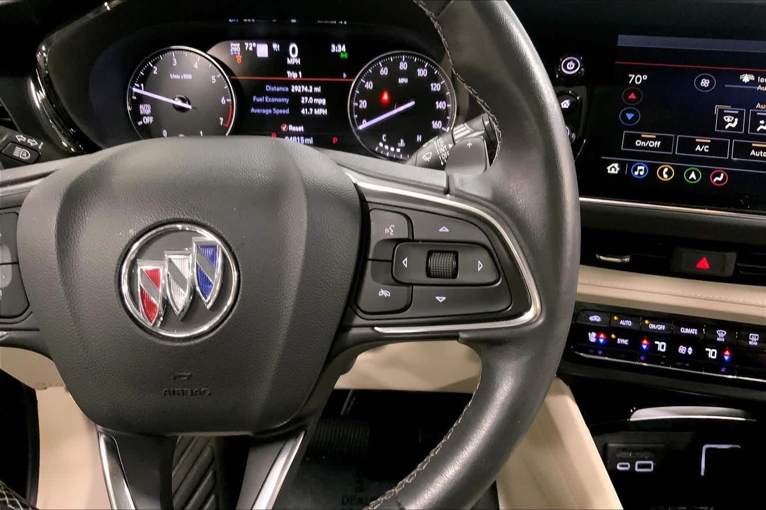 Used 2021 Dark Moon Blue Metallic Buick Avenir image 25