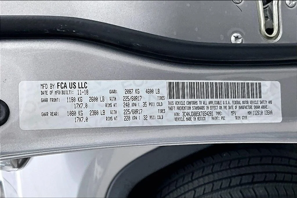 Certified Used 2019 Silver Jeep Latitude image 19
