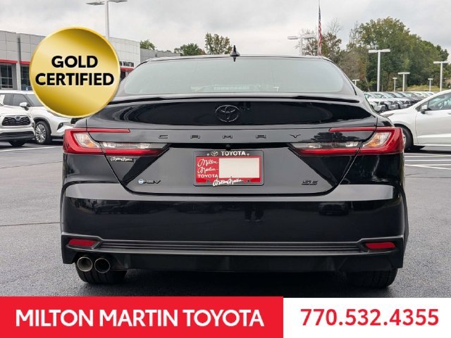 Certified Used 2025 Black Toyota SE image 10