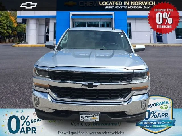 Certified 2018 Chevrolet Silverado 1500 LT with VIN 1GCVKREH3JZ158056 for sale in Norwich, CT
