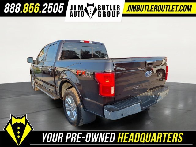 Used 2020 Red Ford LARIAT image 2
